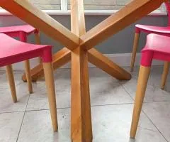 Glass Table and 4 chairs